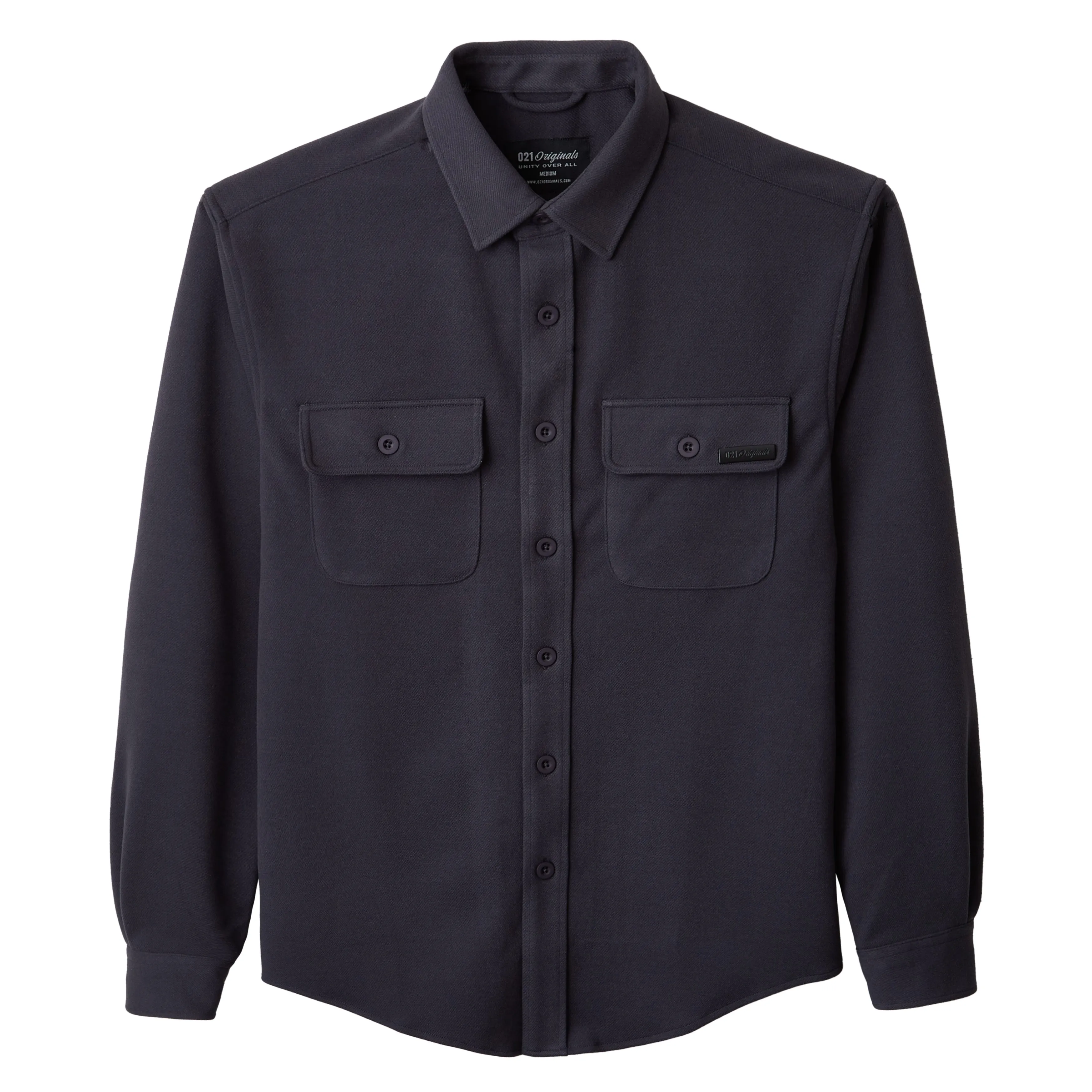 021 ESSENTIAL OVERSHIRT - GRAPHITE