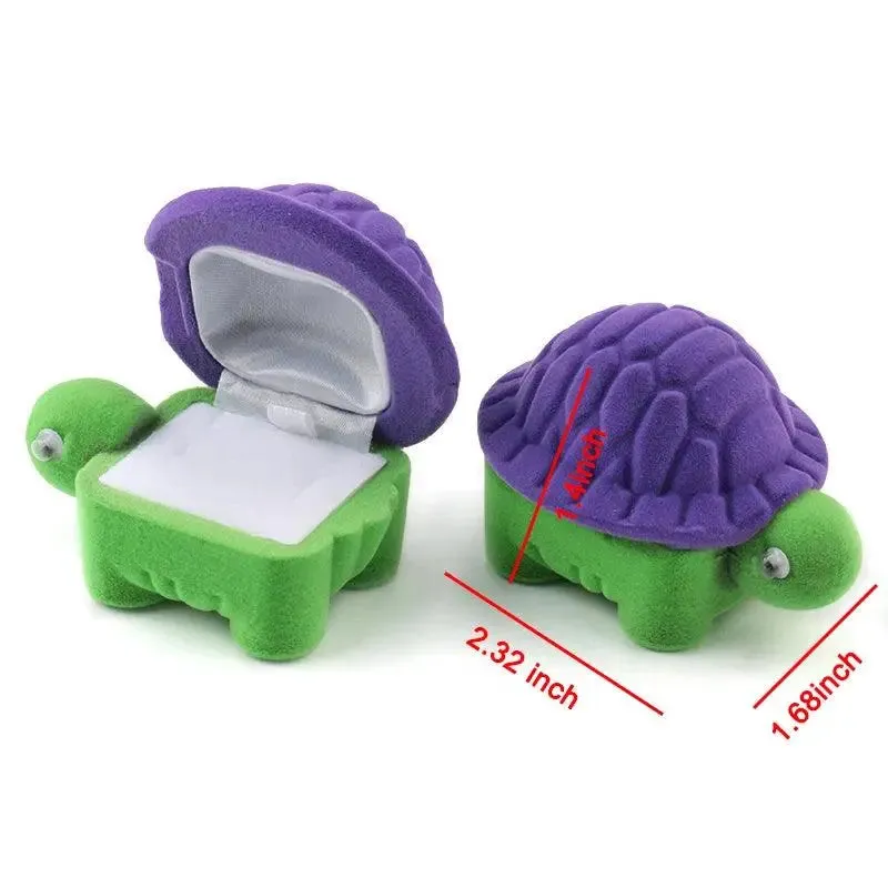 1 Piece Lovely Velvet Jewelry Box Container Wedding Ring Box for Earrings Necklace Bracelet Display Gift Box Holder 16 styles