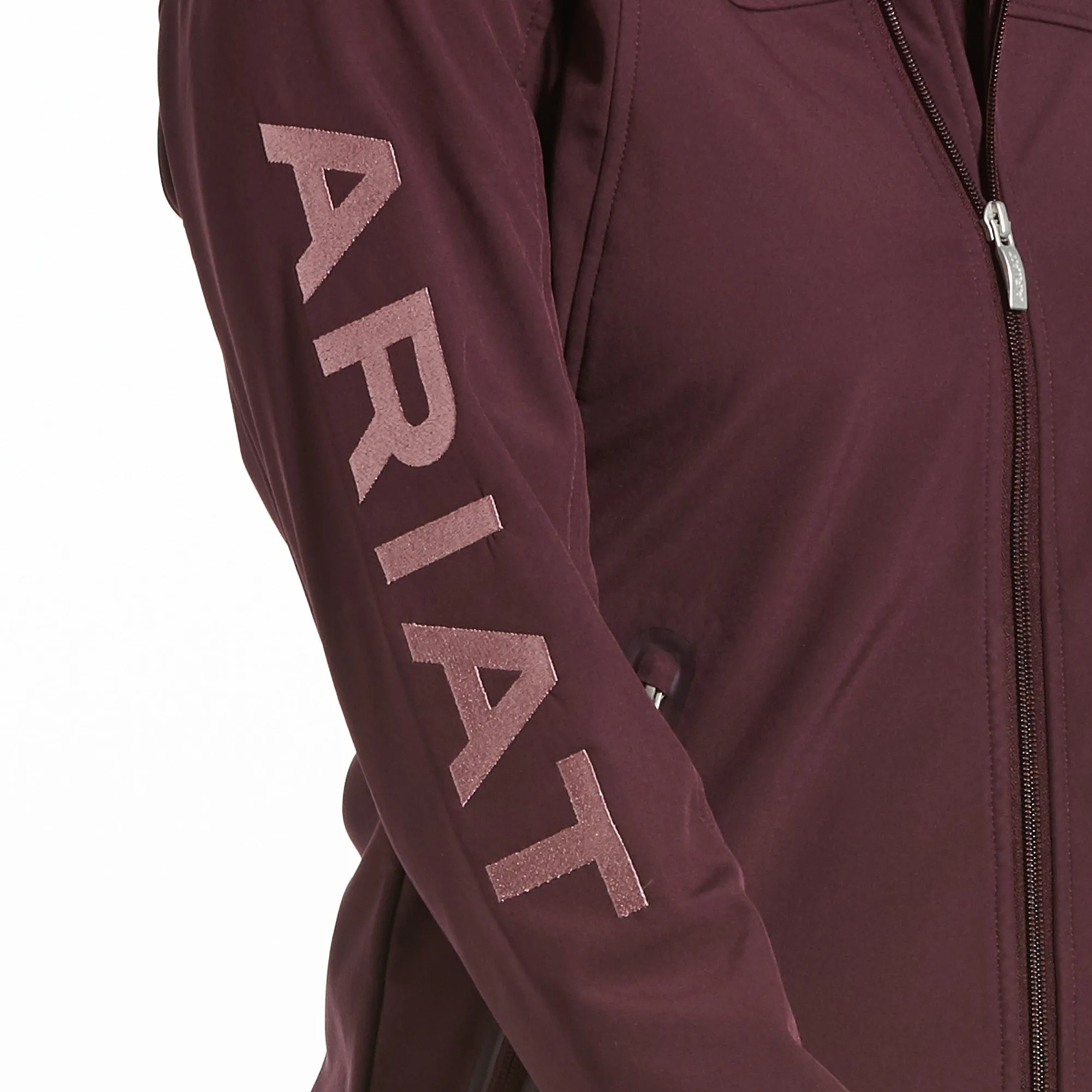 10032693 Ariat Women's New Team Softshell Jacket Wine tasting