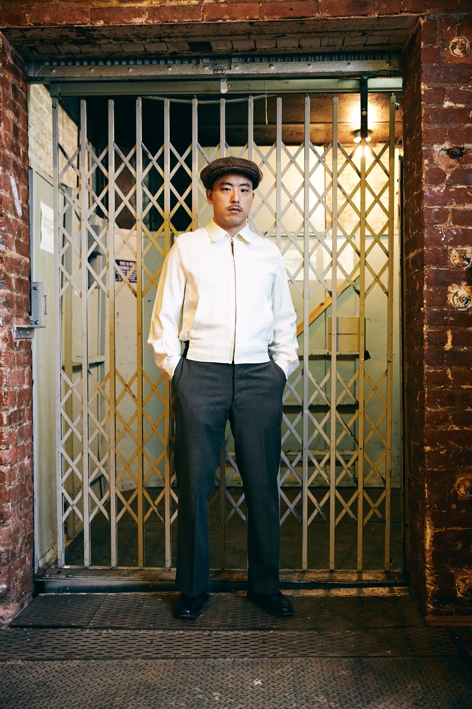 1950's Rayon Slub Rickey Jacket