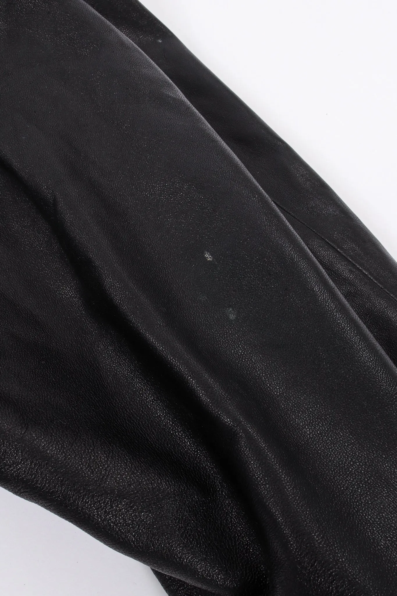 1984 S/S Cropped Leather Jacket