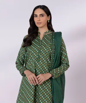 3 Piece - Embroidered Lawn Suit