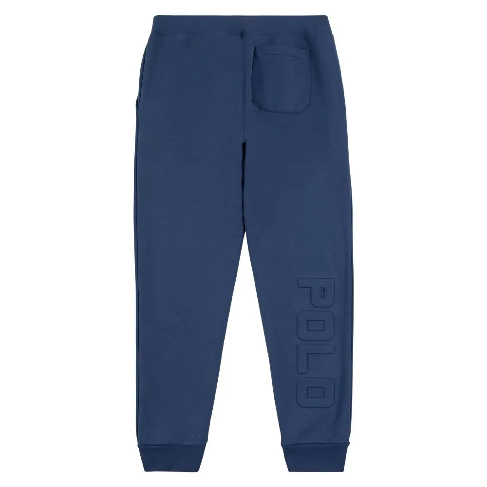 3D Logo Fleece Sweatpants - Navy