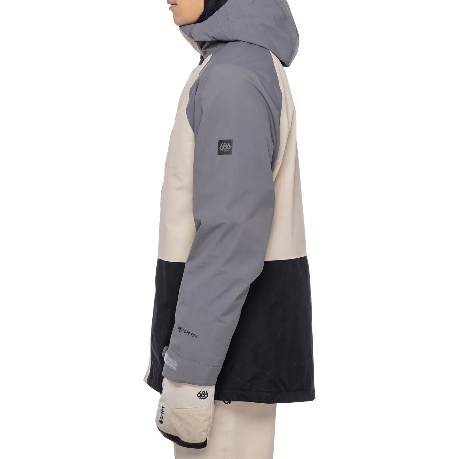 686 GORE-TEX Core Shell Jacket Mens Black / Colourblock