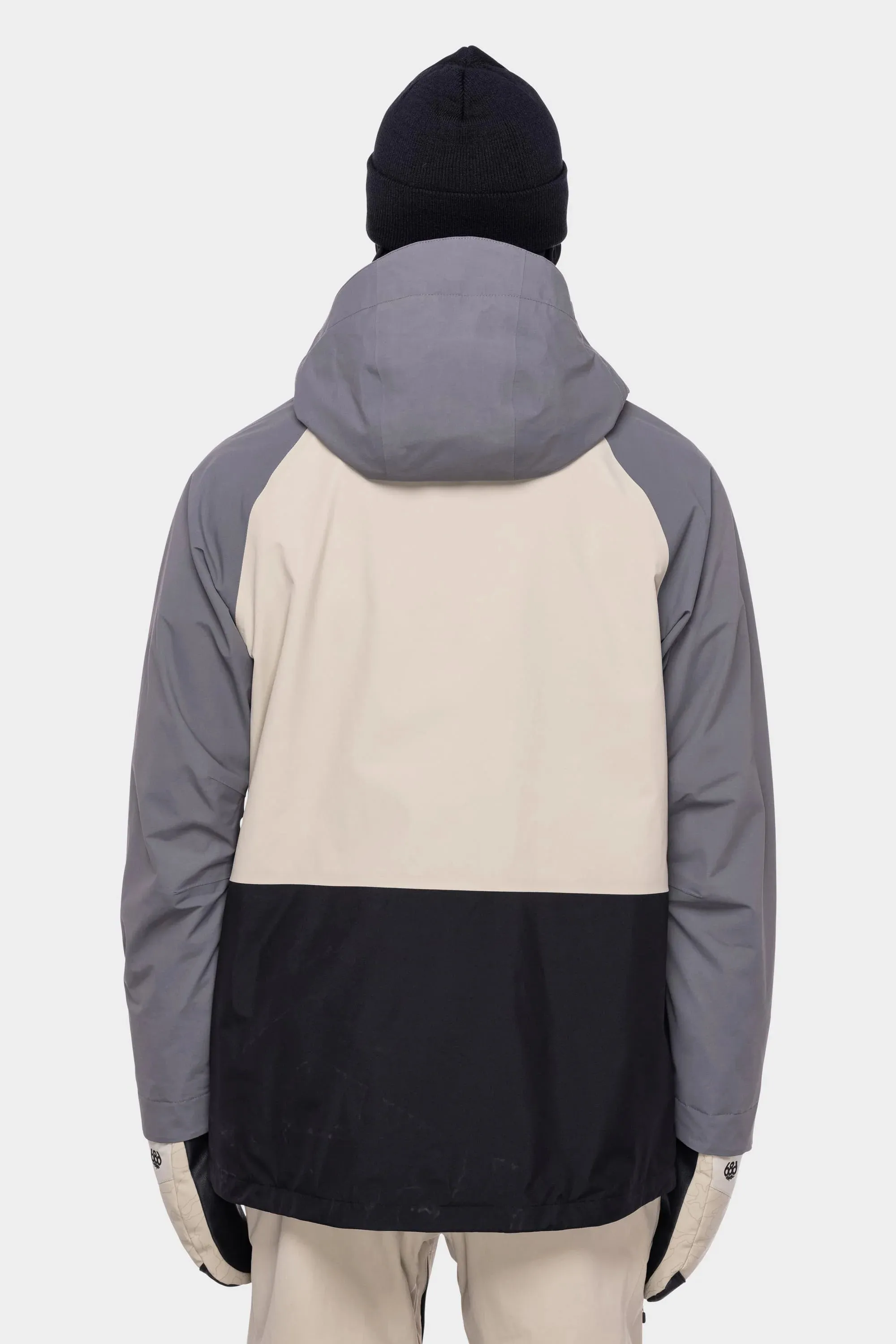 686 Gore-Tex Core Shell Jacket Mens Rhino Grey