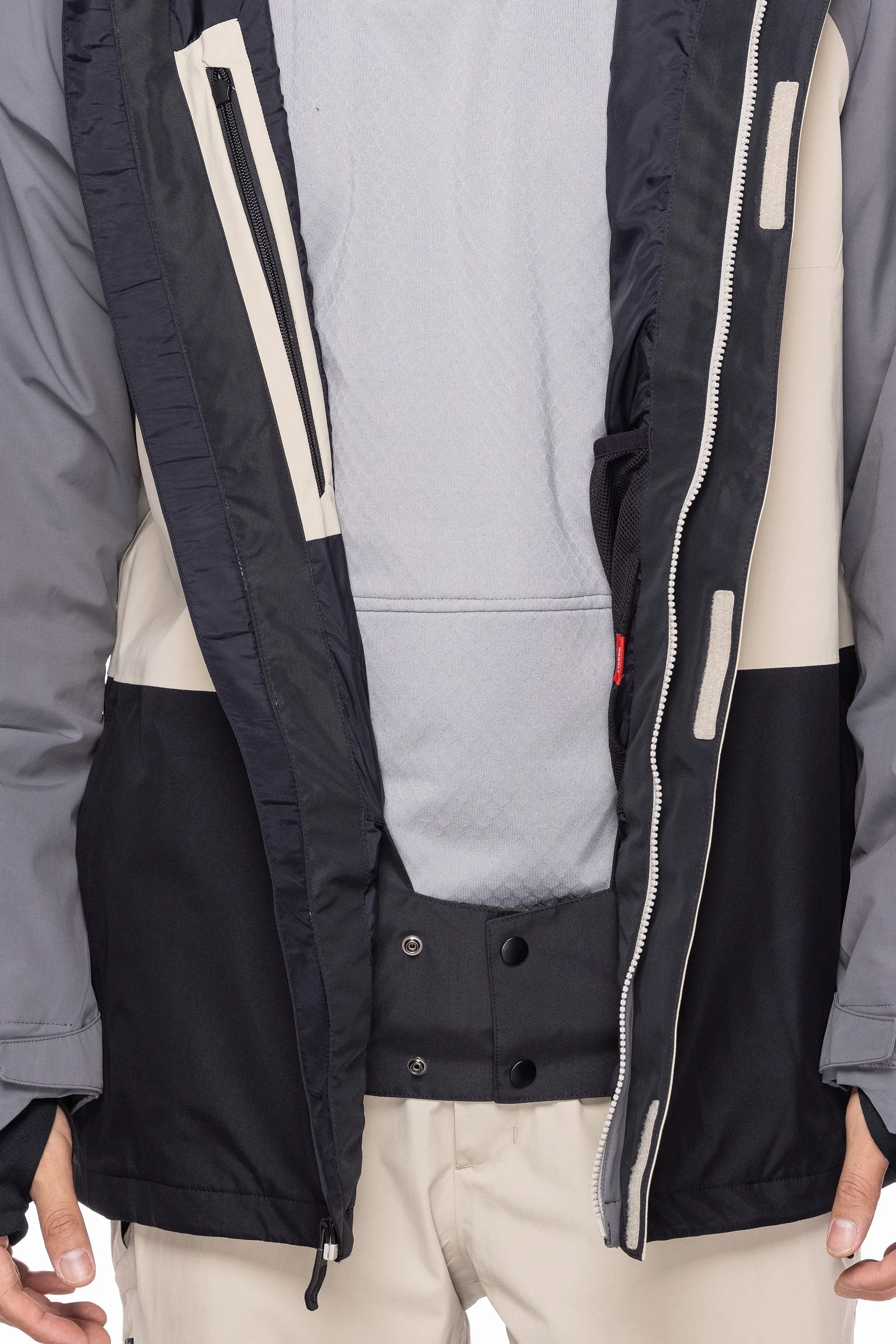 686 Gore-Tex Core Shell Jacket Mens Rhino Grey