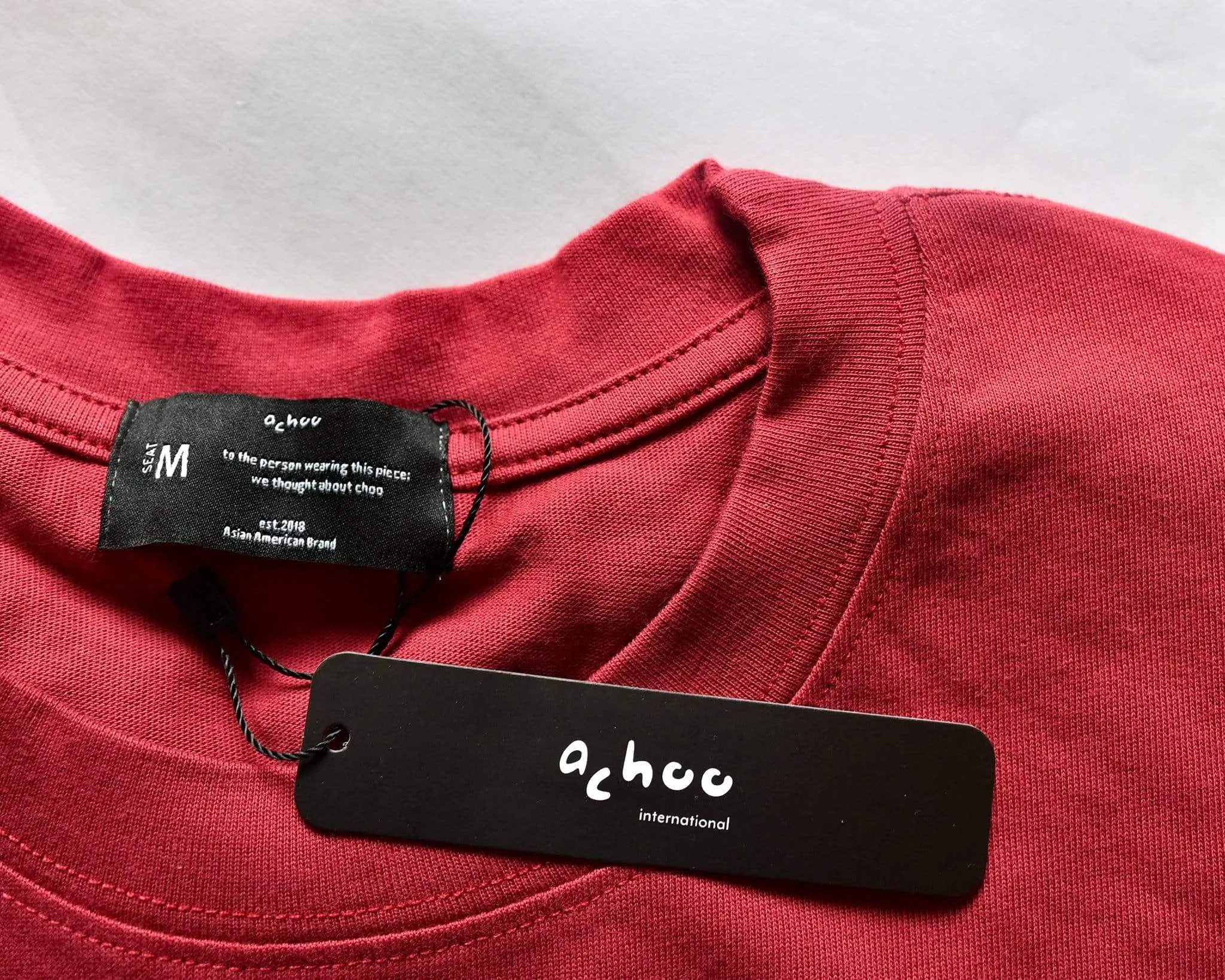 achoo og tee | red envelope