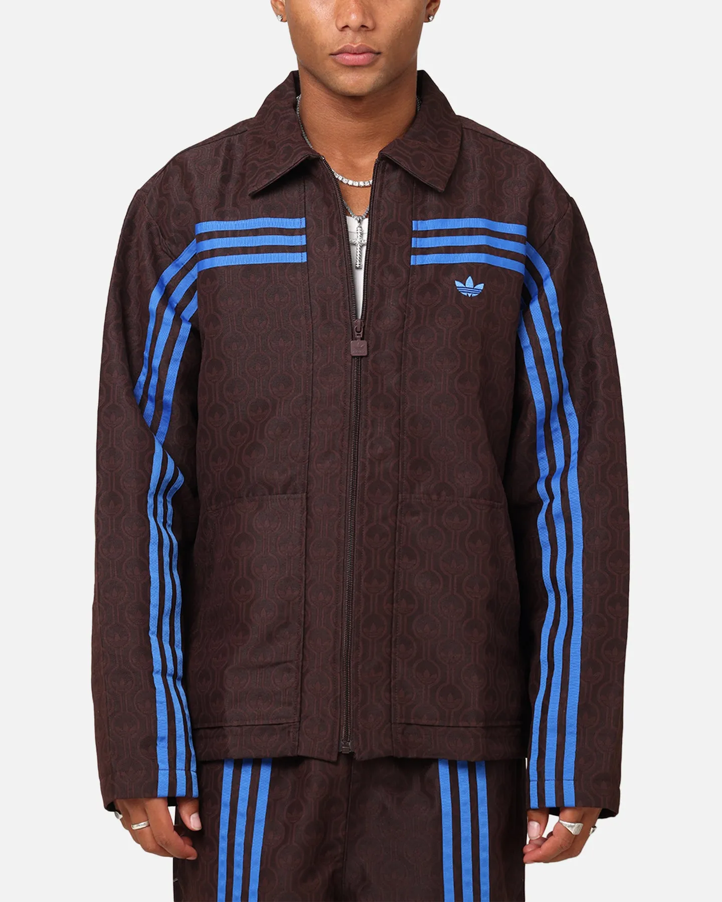 Adidas Originals 70's Club Jacket Brown