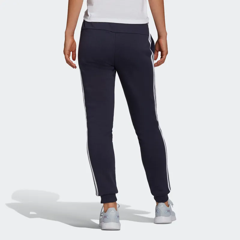Adidas Womens Essentials Fleece 3-Stripes Pants