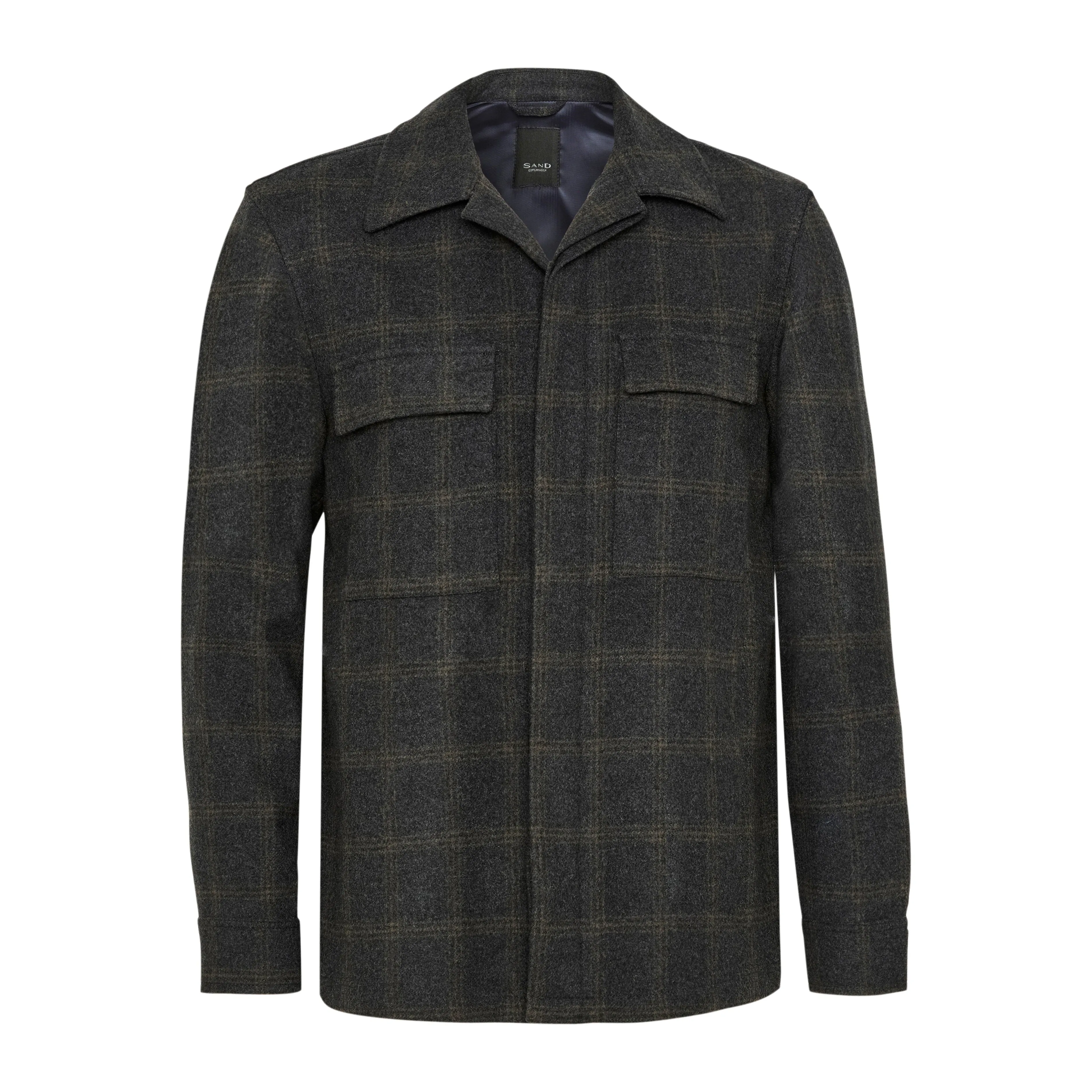 AIDEN WINDOW PANE OVERSHIRT