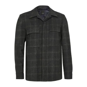 AIDEN WINDOW PANE OVERSHIRT
