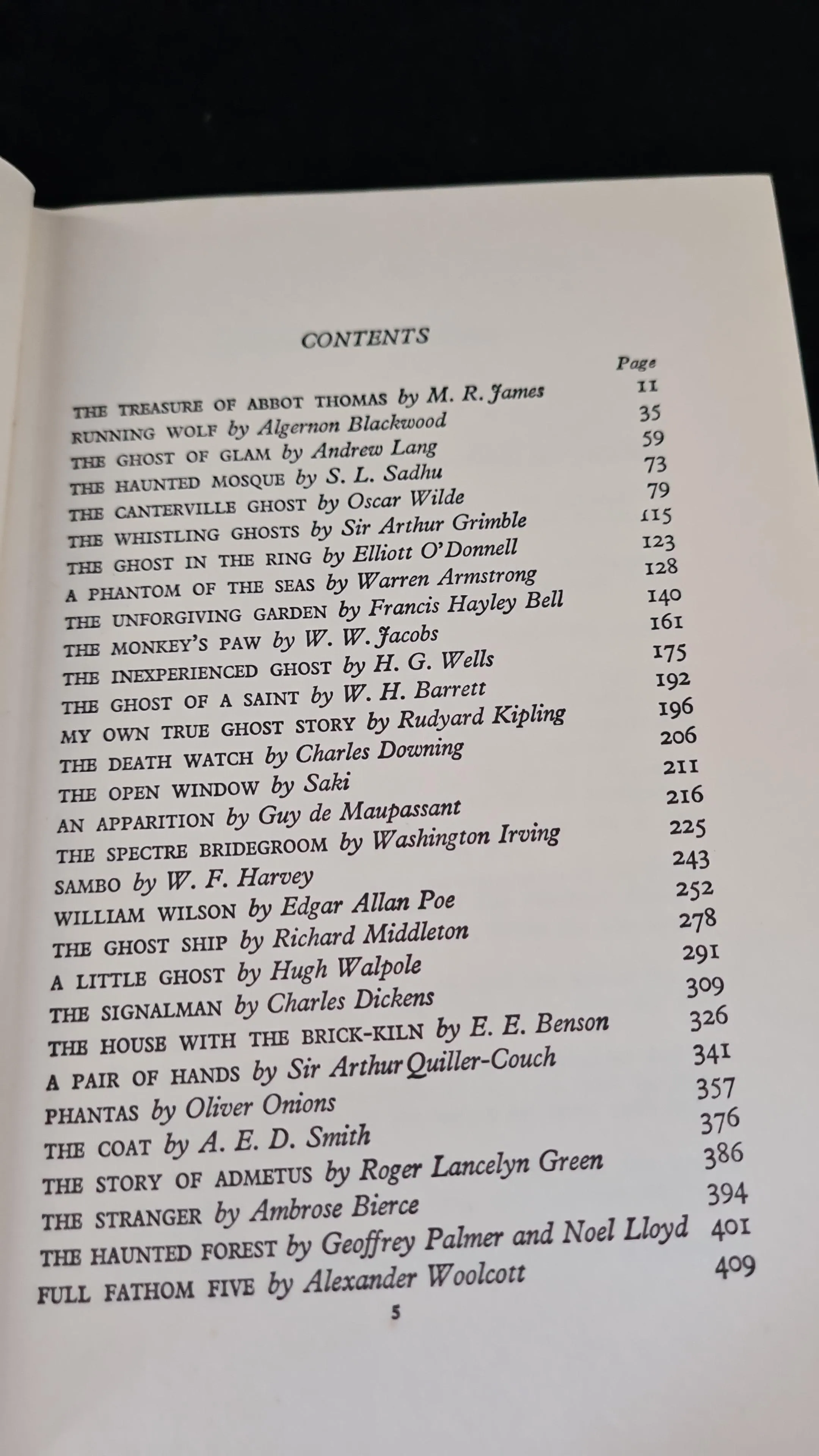 Alan C Jenkins - Thin Air, An Anthology of Ghost Stories, Blackie, 1967