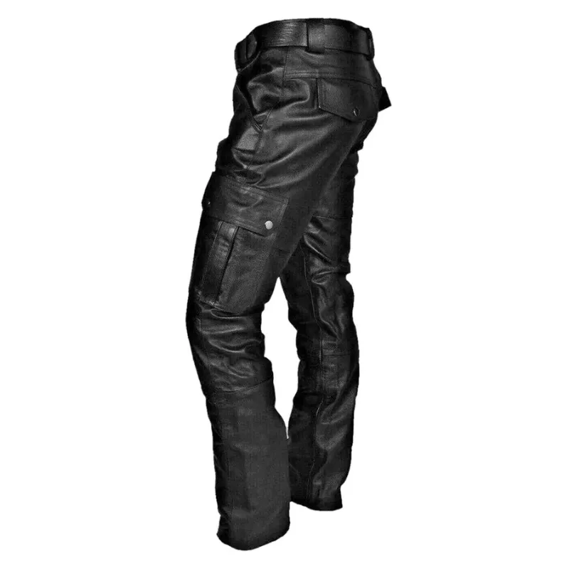 Alex | Men's Classic Biker Streetwear Trousers | Cargo