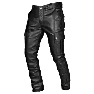 Alex | Men's Classic Biker Streetwear Trousers | Cargo