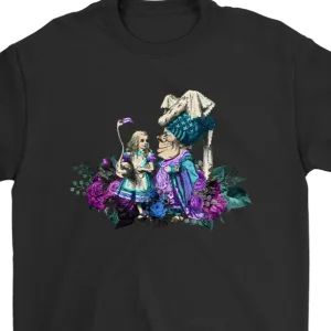 Alice in Wonderland T-shirt, Alice and the Duchess, Alice in Wonderland Gift, Funny Alice in Wonderland T-shirt