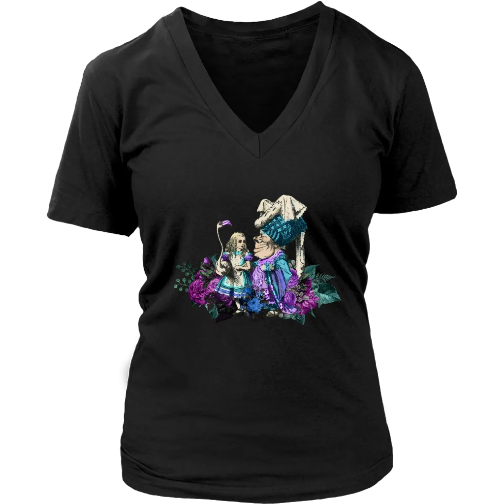 Alice in Wonderland T-shirt, Alice and the Duchess, Alice in Wonderland Gift, Funny Alice in Wonderland T-shirt