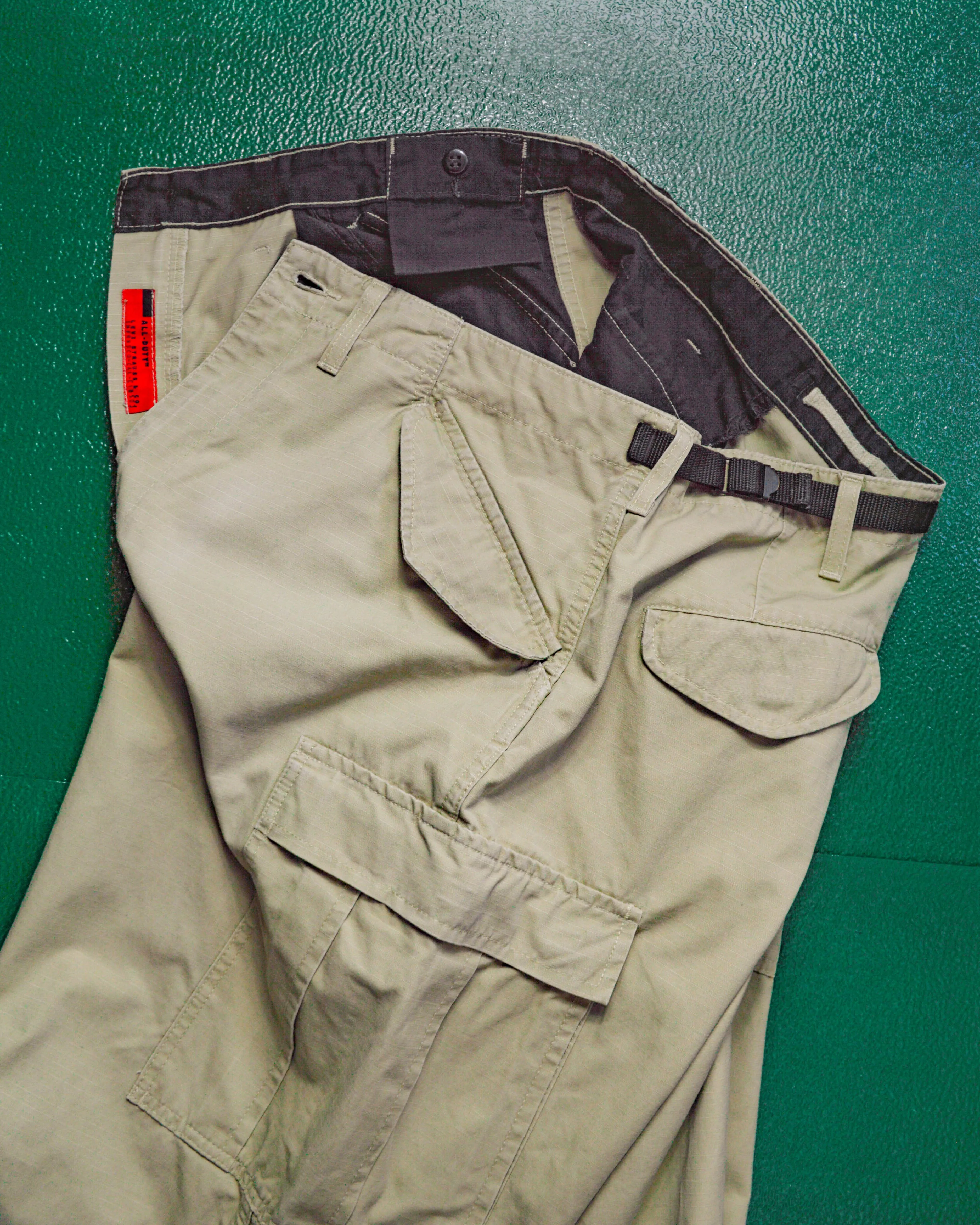 All- Duty Beige Military Style Cargo Pants  (36)