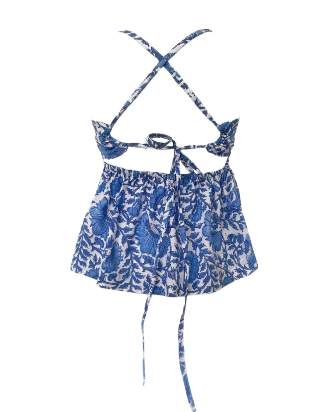 All Or Nothing Top - Hamptons Blue