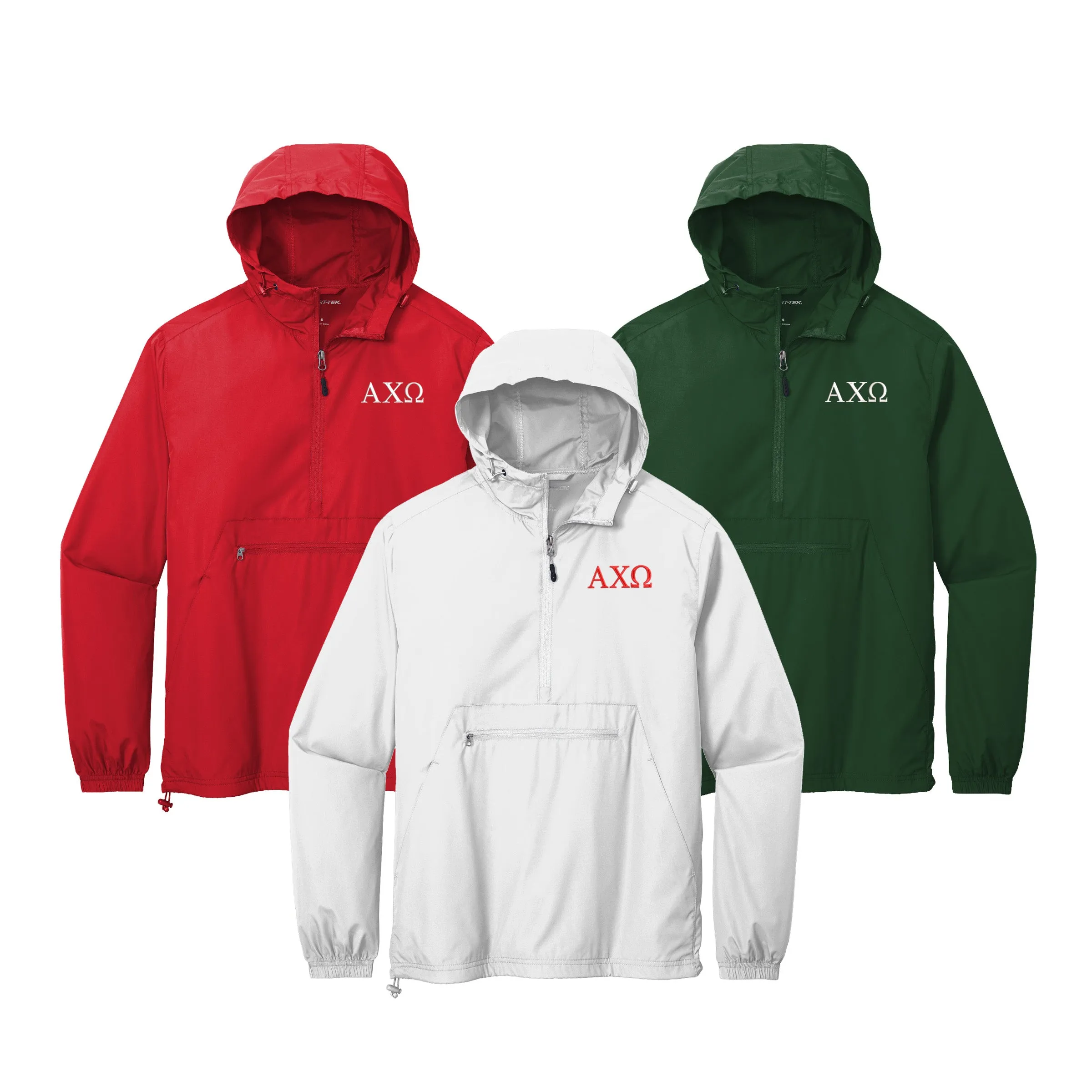 Alpha Chi Omega Windbreaker - Letters