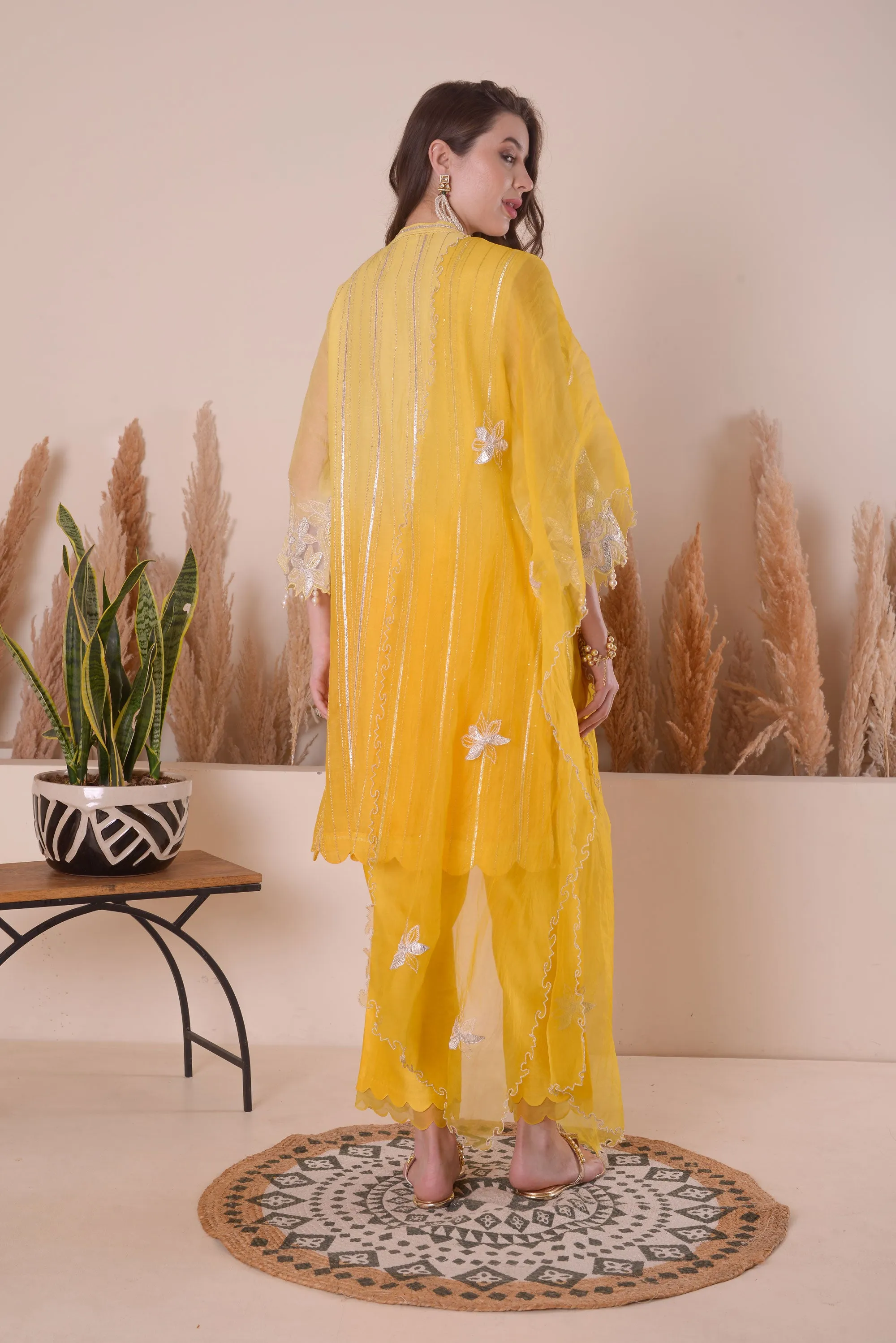 AMBER GRACE STRAIGHT KURTA SET