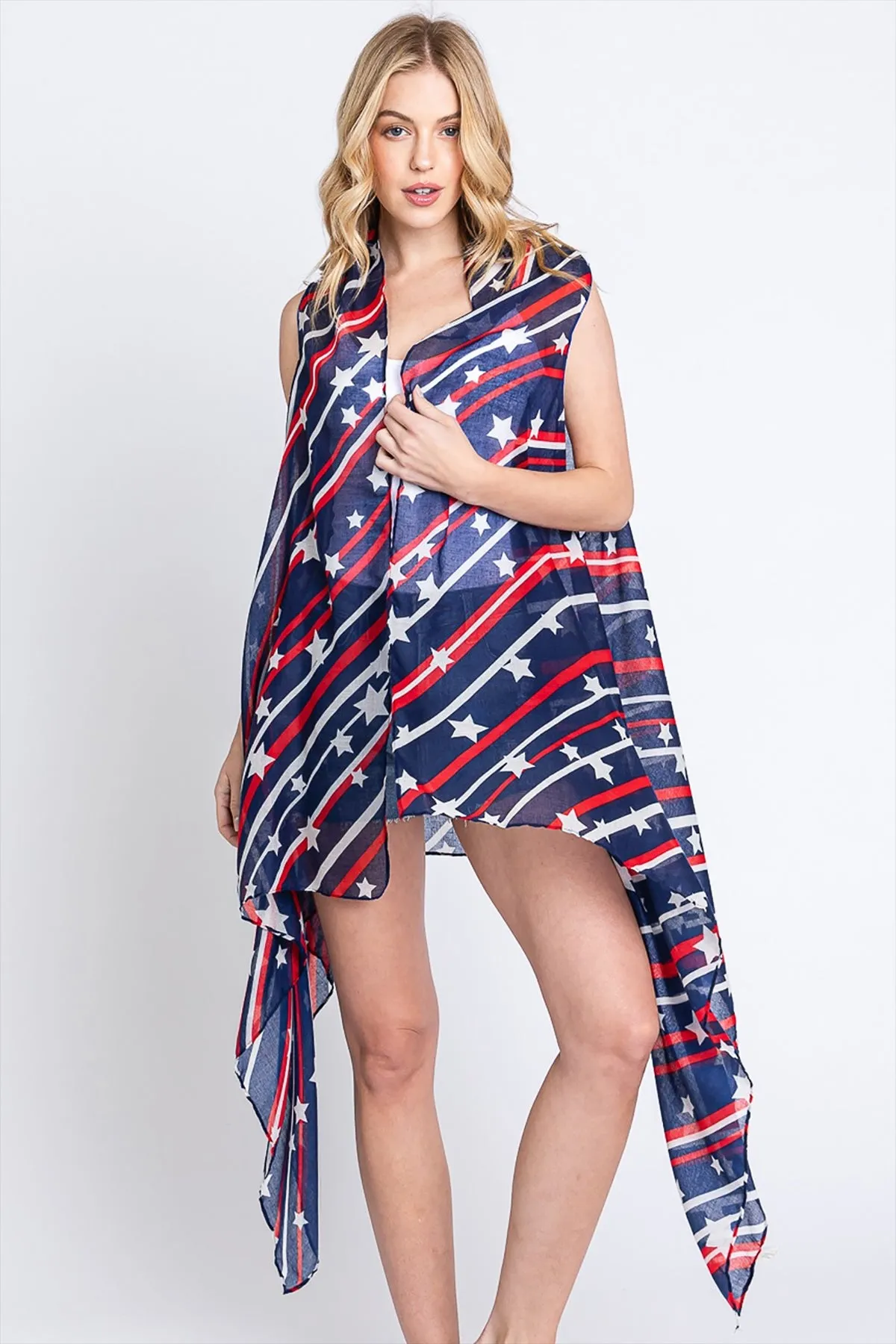 AMERICAN FLAG VEST