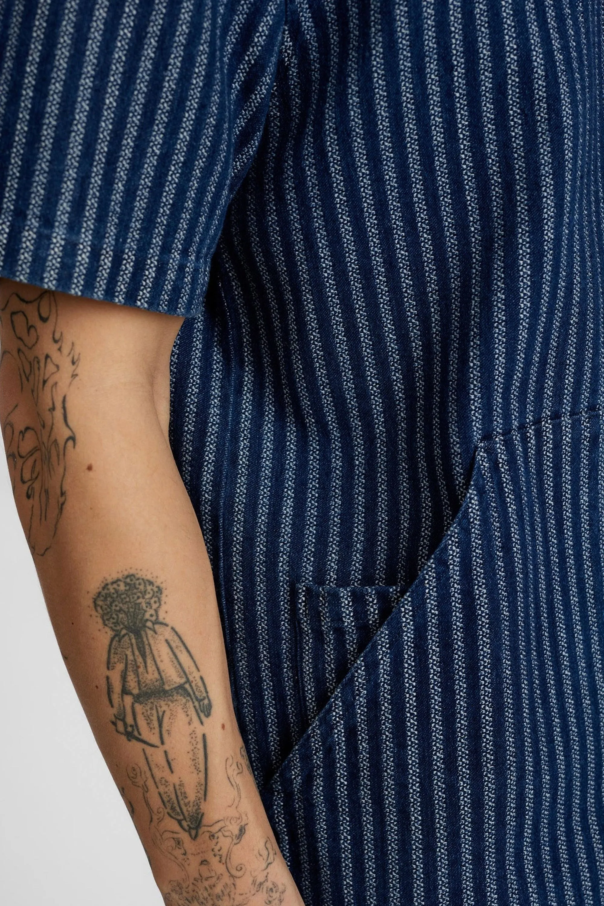 ANERKJENDT - AKTHEO INDIGO OVERSHIRT