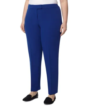 Anne Klein Womens Plus Size Bowie Straight-Leg Pants 10771966