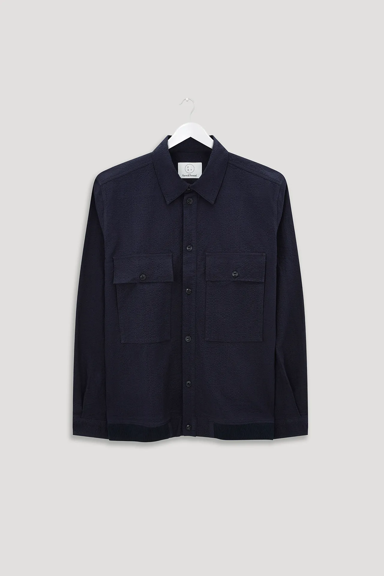 Archive Seersucker Photographer Overshirt