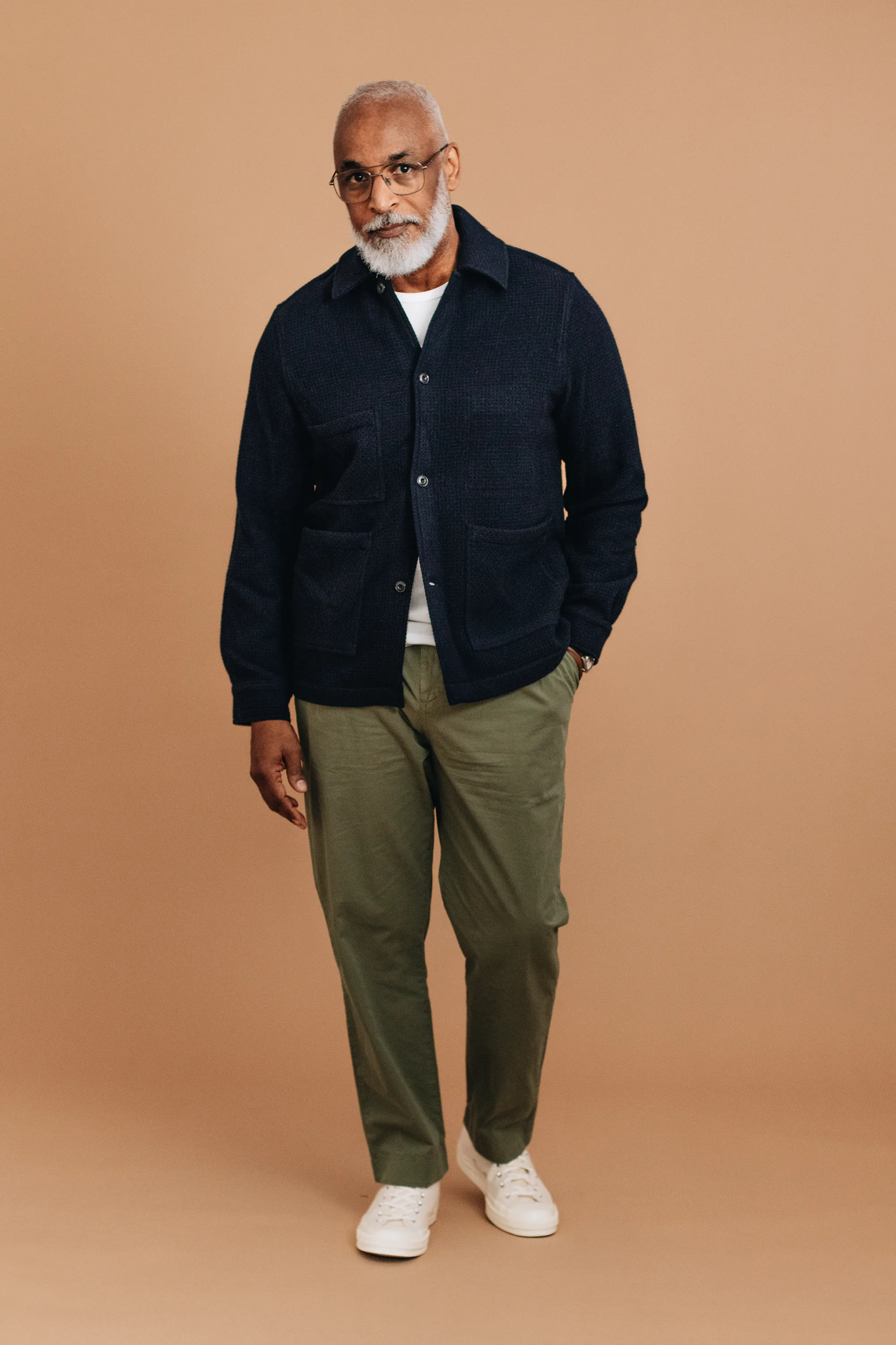 Archive Wool Waffle Overshirt