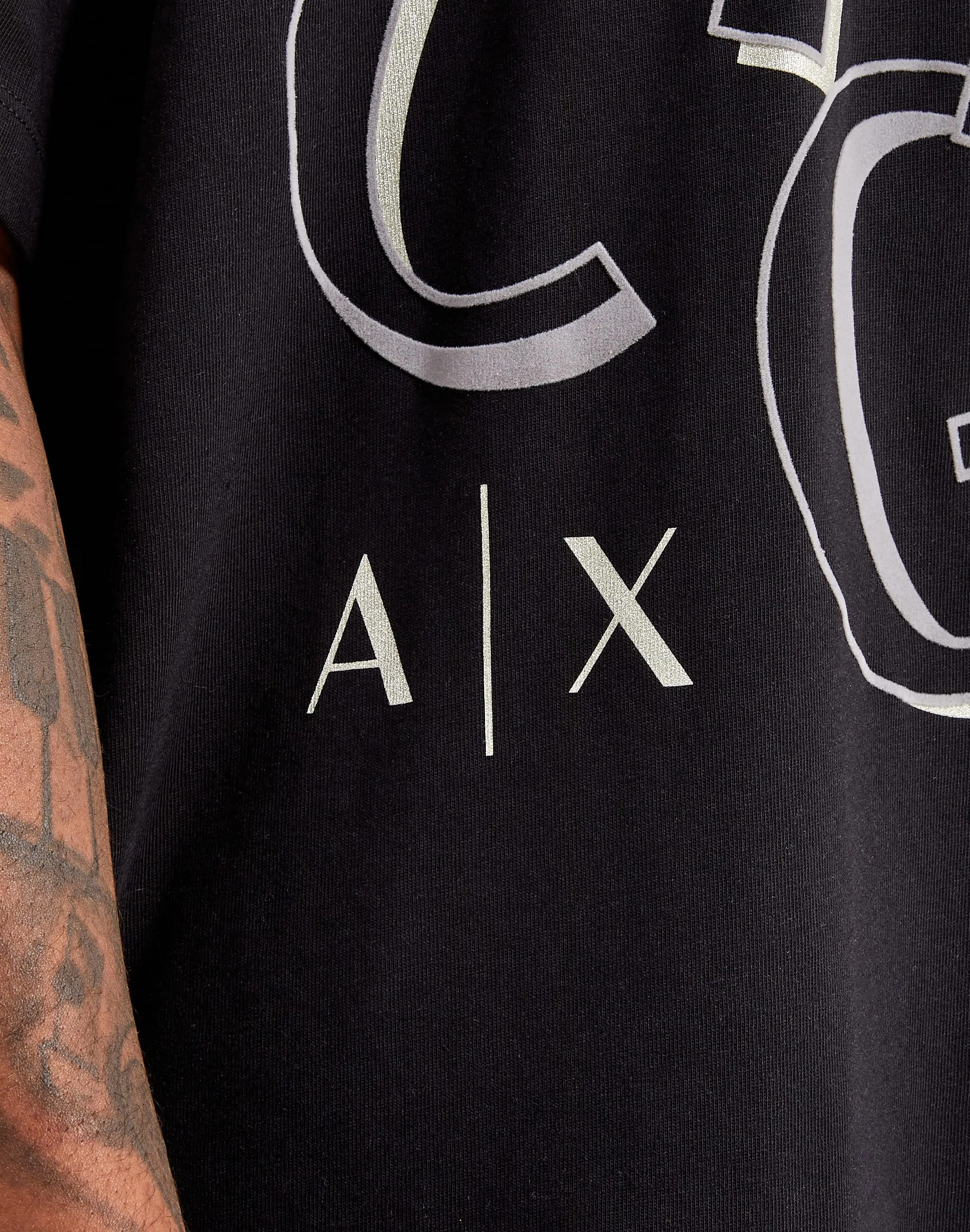 Armani Exchange Falling Logo Tee