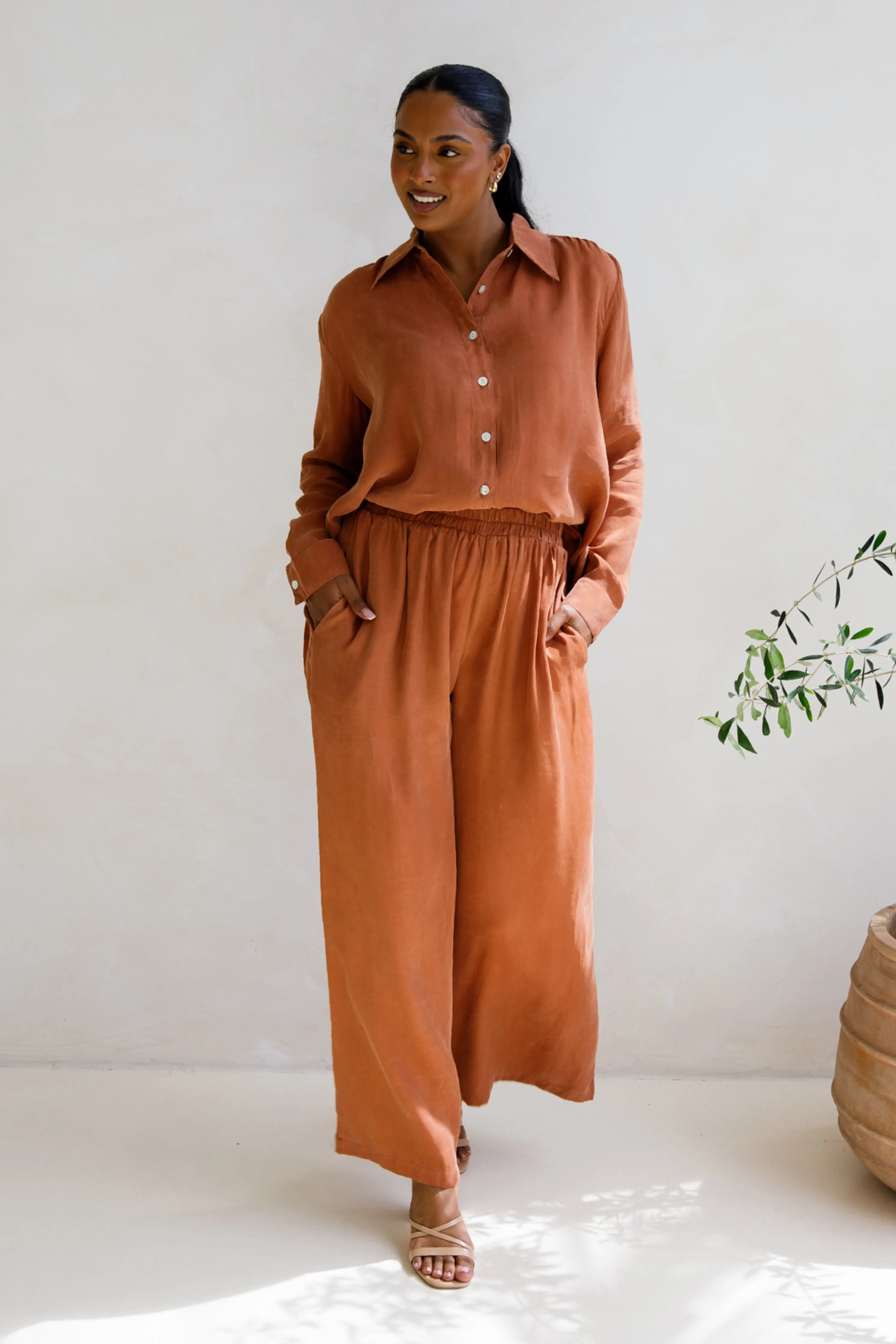 Aspen Pant | Chestnut
