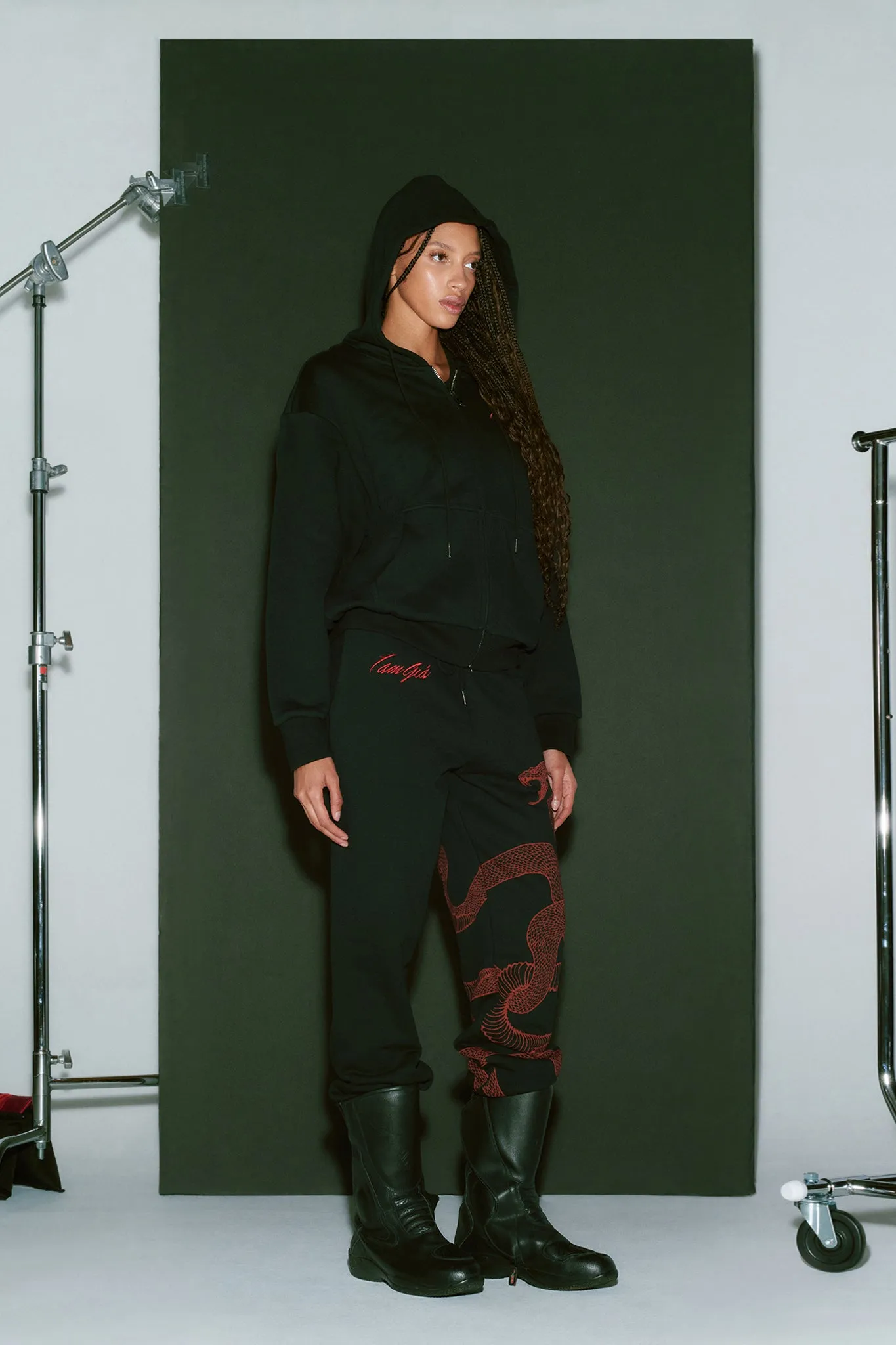 ASTREA JACKET - BLACK/RED