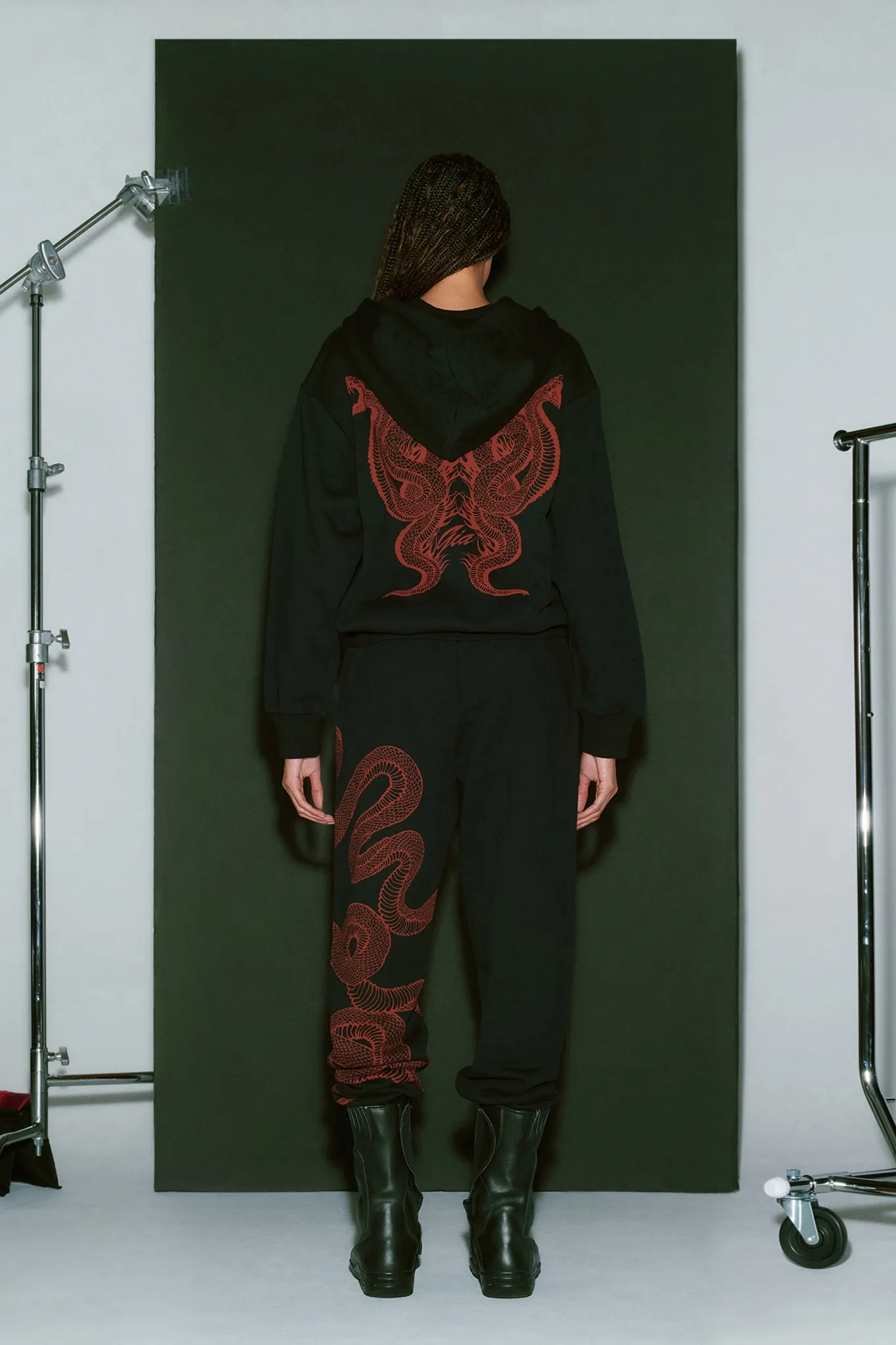 ASTREA JACKET - BLACK/RED