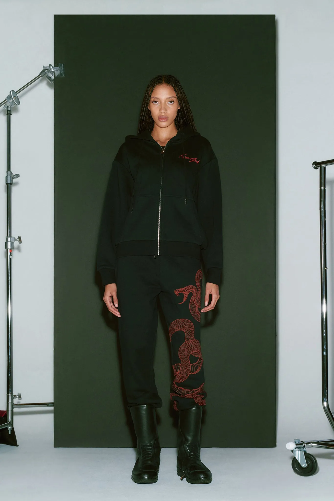 ASTREA JACKET - BLACK/RED