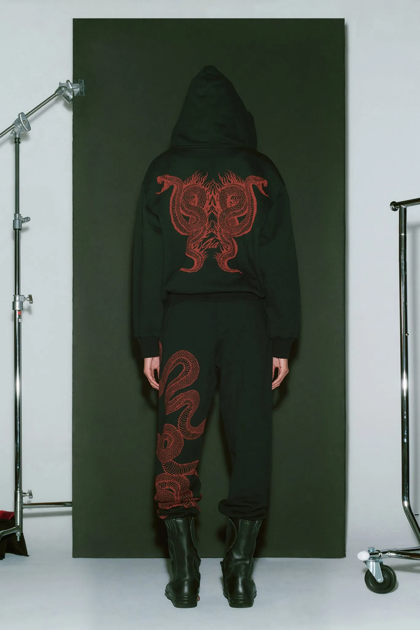 ASTREA JACKET - BLACK/RED
