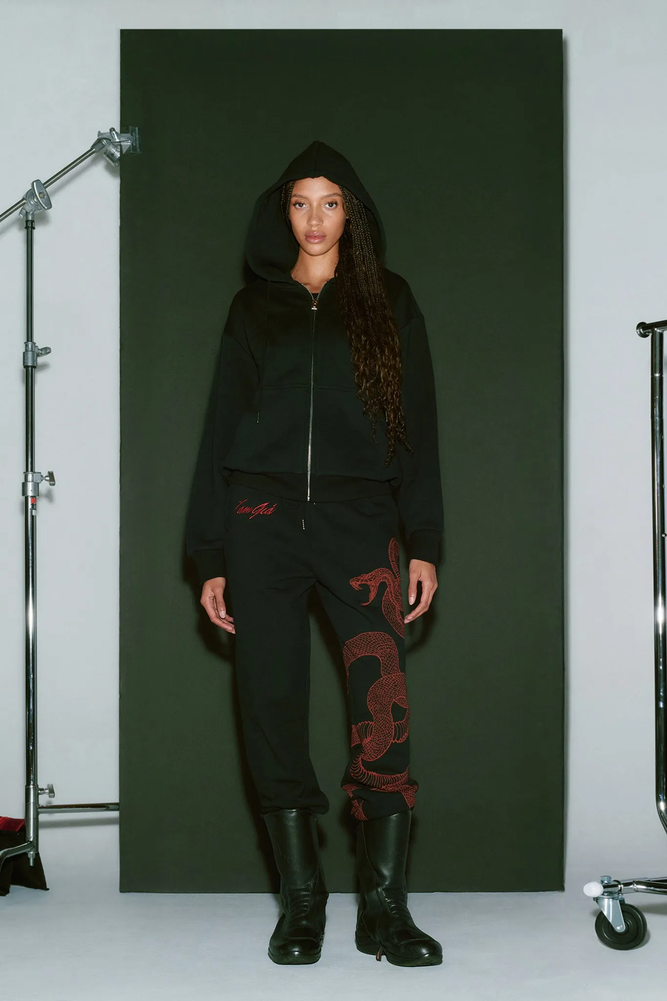 ASTREA JACKET - BLACK/RED