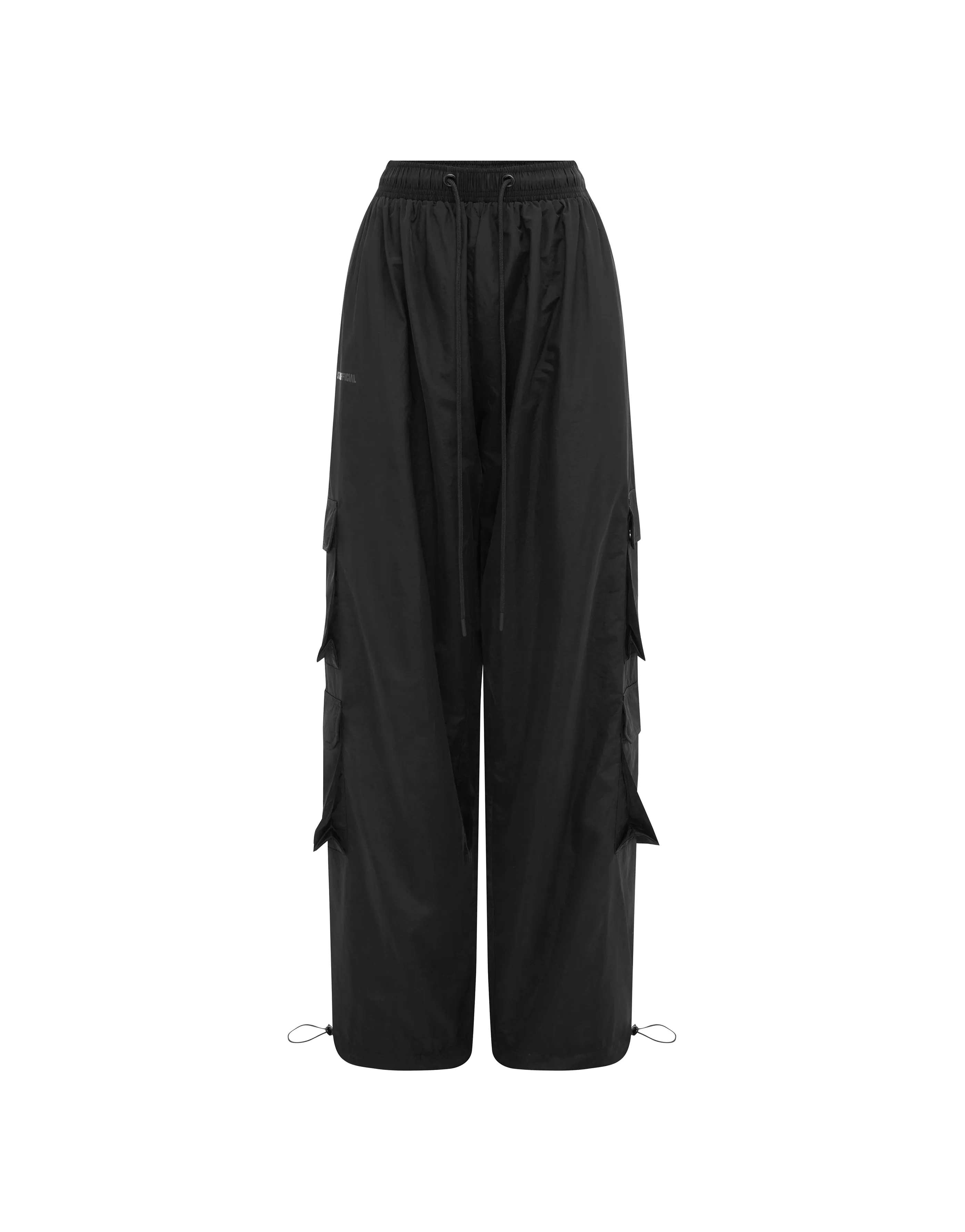 AW Crete Parachute Pants- Storm (Black)