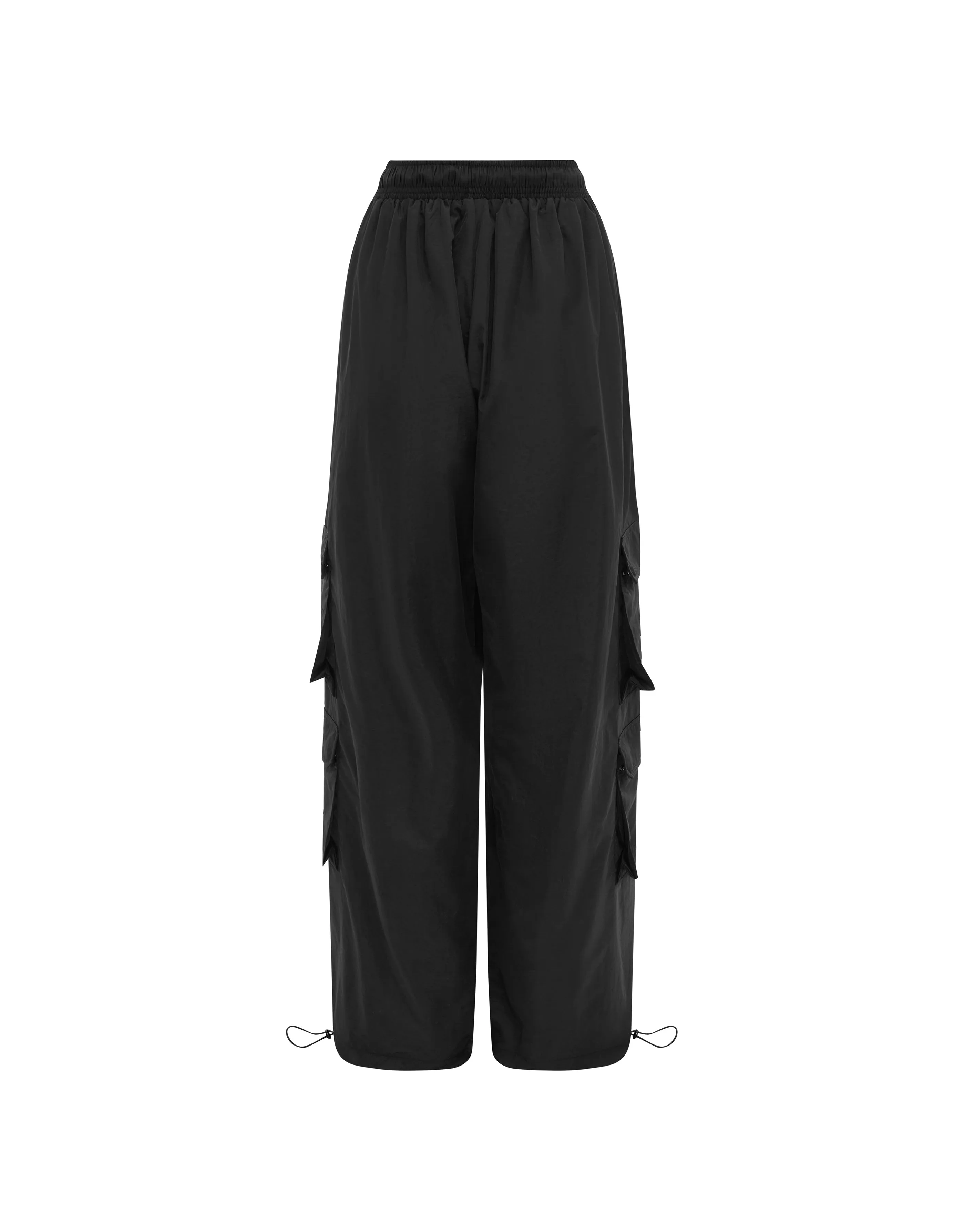 AW Crete Parachute Pants- Storm (Black)