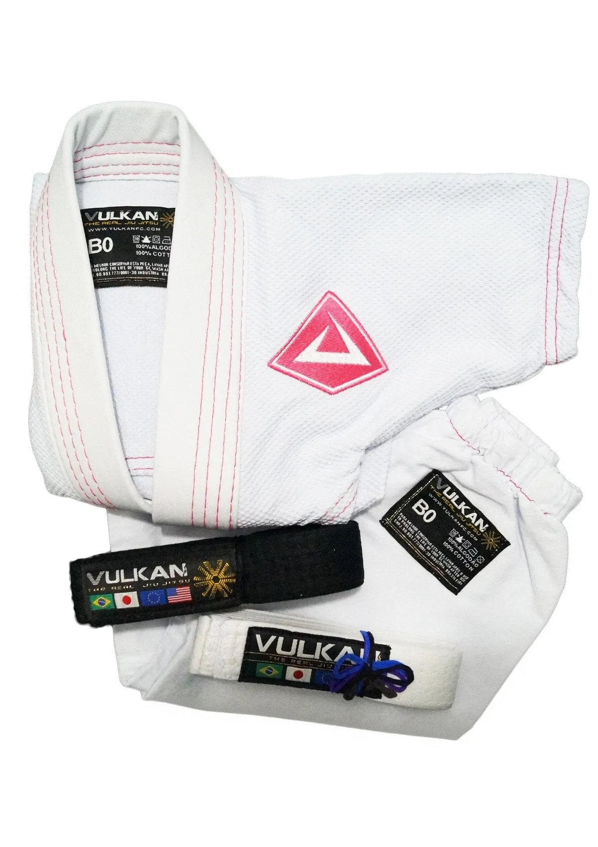 Baby Gi White / Pink