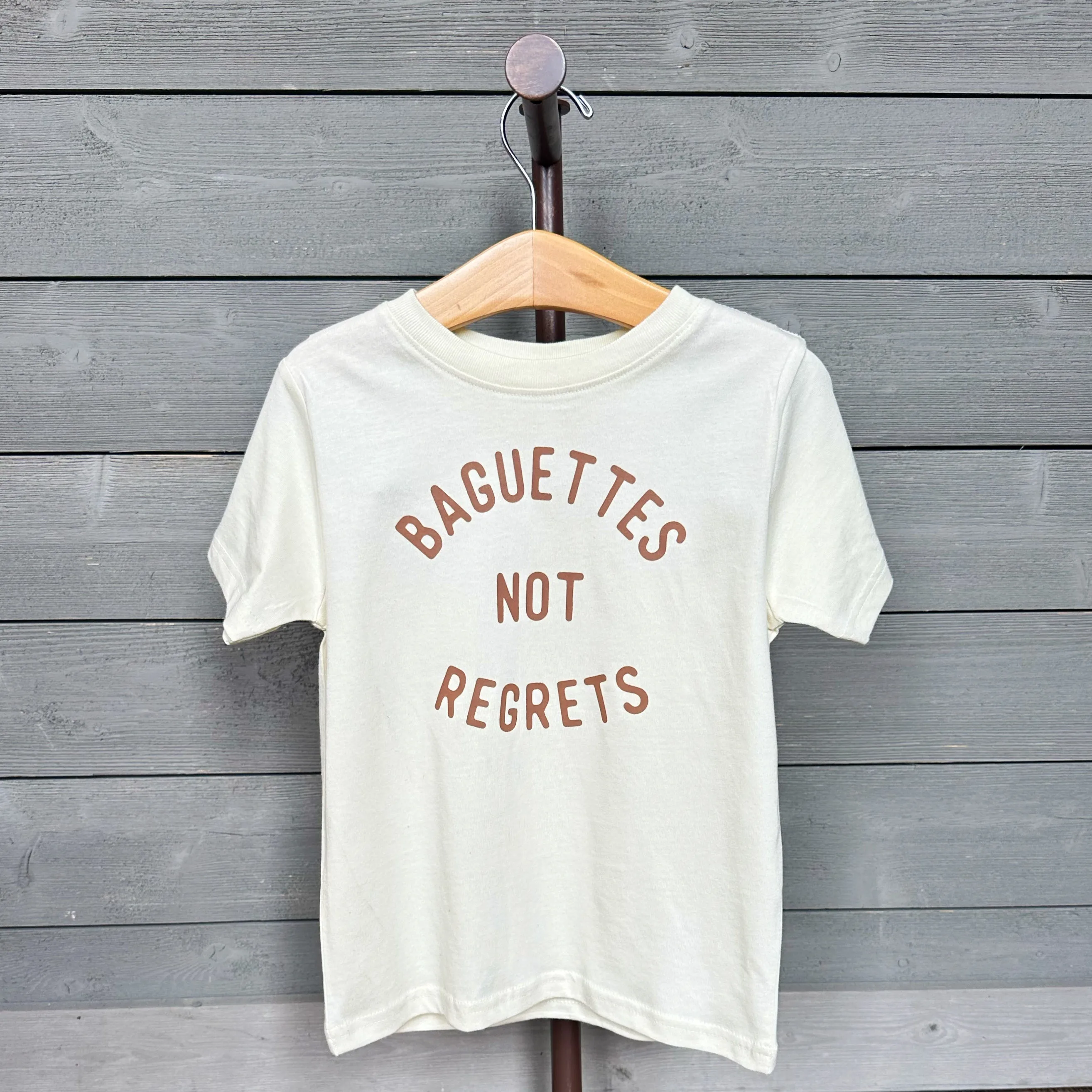 Baguettes Not Regrets Tee Shirt