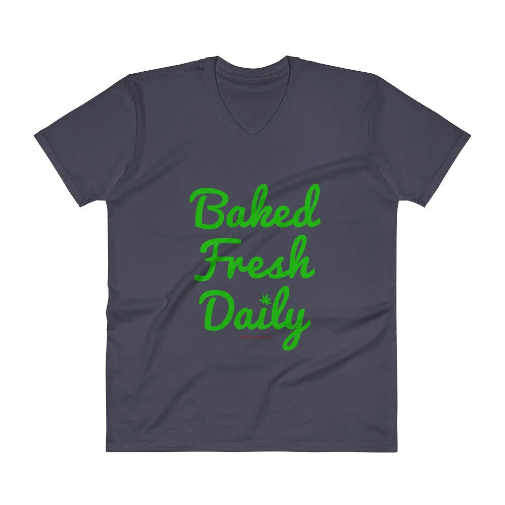 Baked Fresh Daily V-Neck T-Shirt