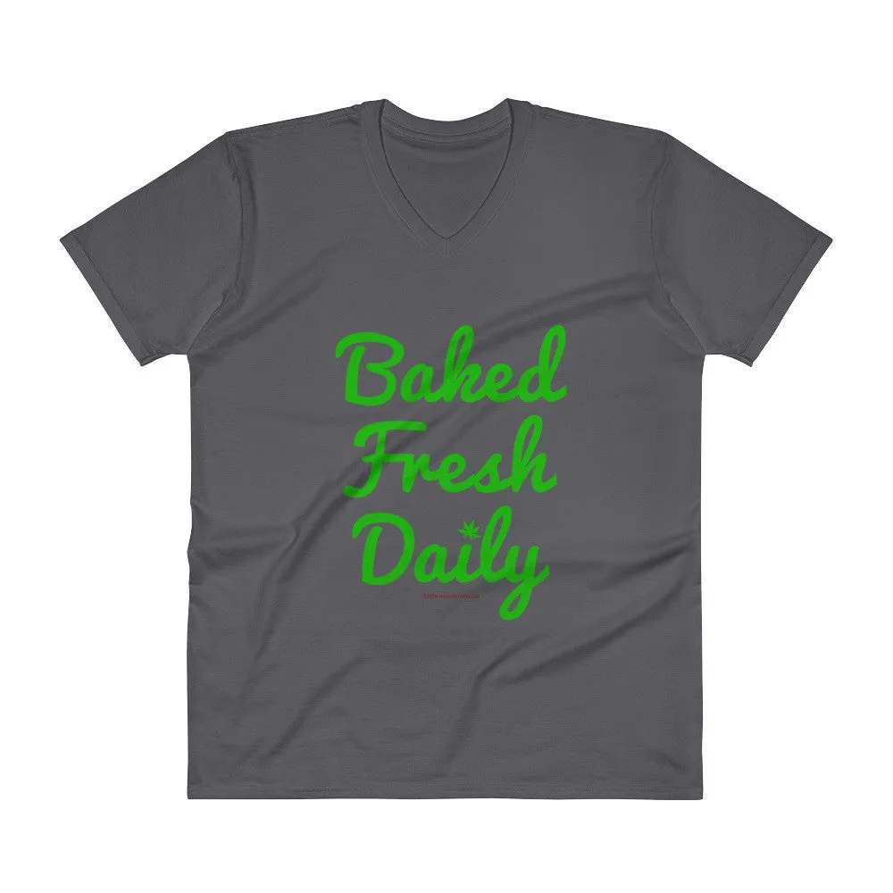 Baked Fresh Daily V-Neck T-Shirt