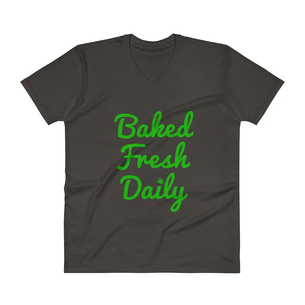 Baked Fresh Daily V-Neck T-Shirt