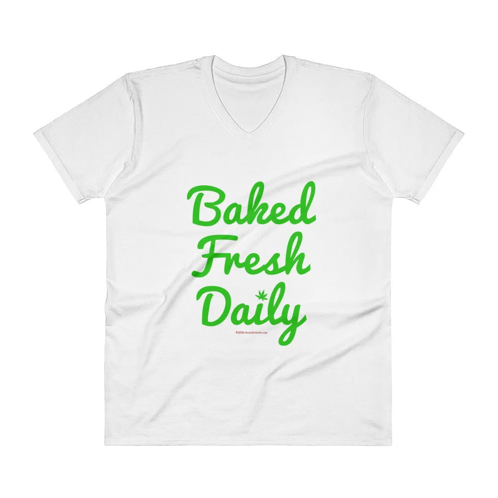 Baked Fresh Daily V-Neck T-Shirt