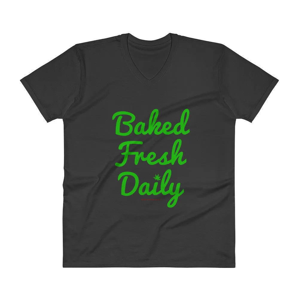 Baked Fresh Daily V-Neck T-Shirt