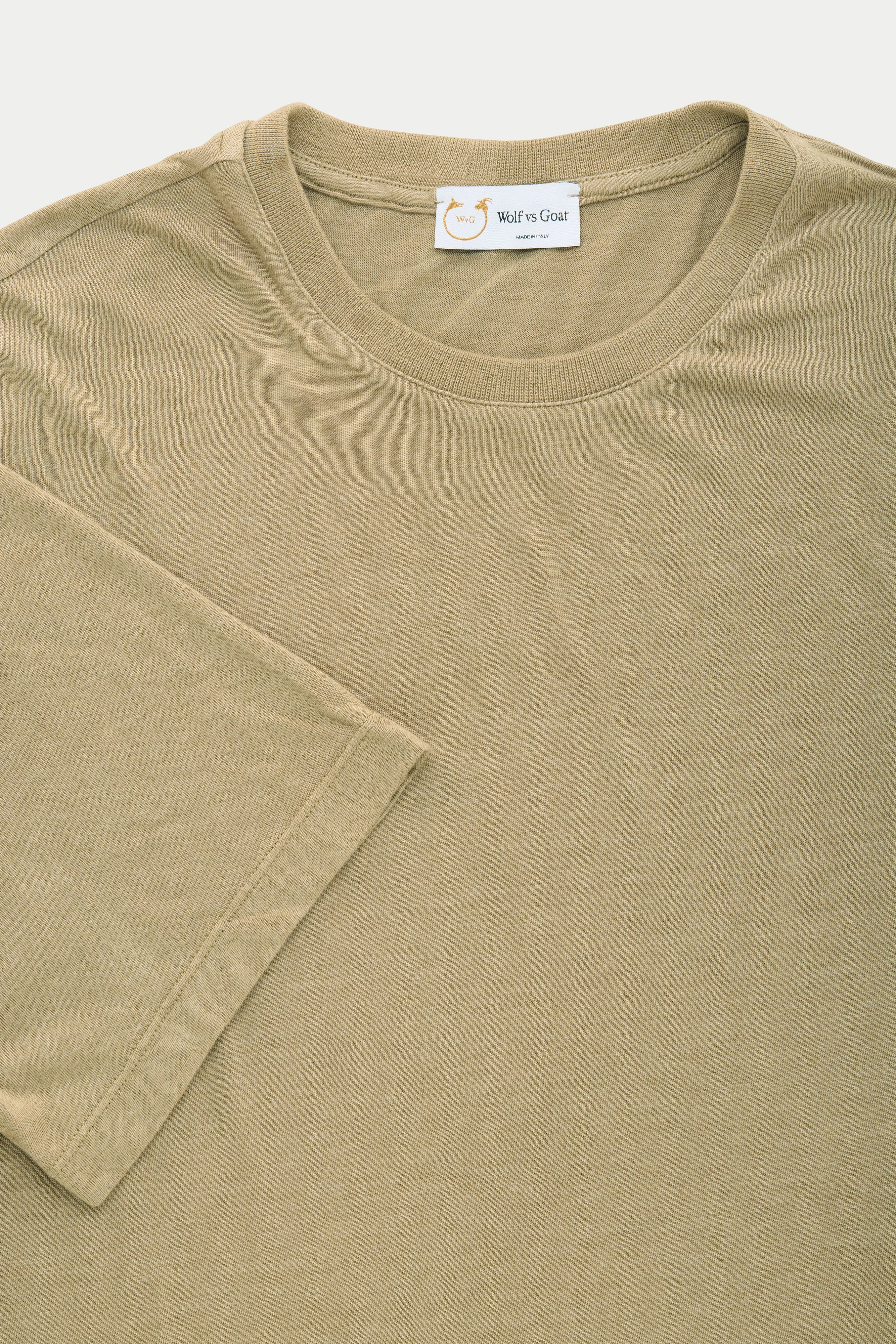 Bamboo Sorona Short Sleeve Crew Neck T-Shirt Kelp