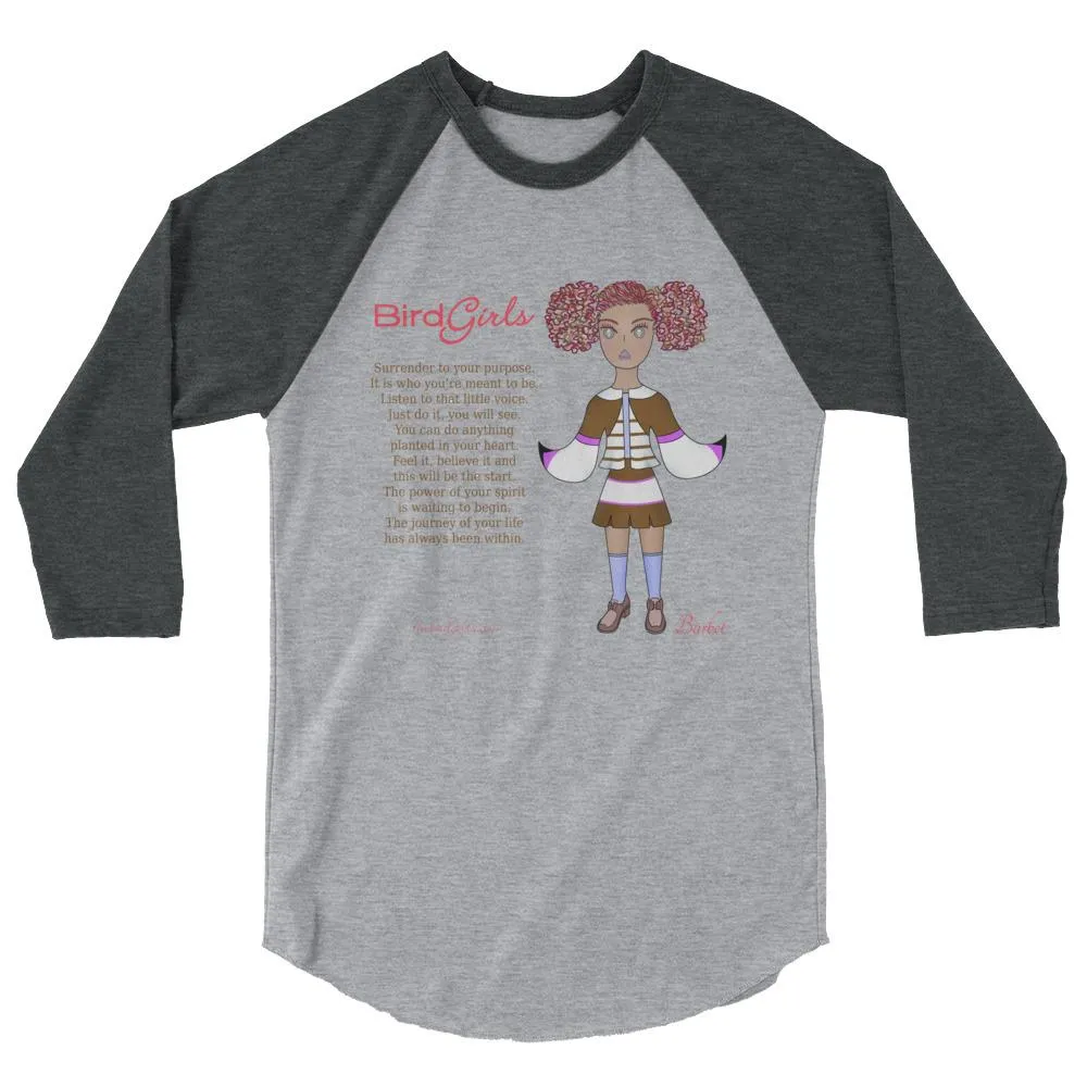 Barbet 3/4 sleeve raglan shirt