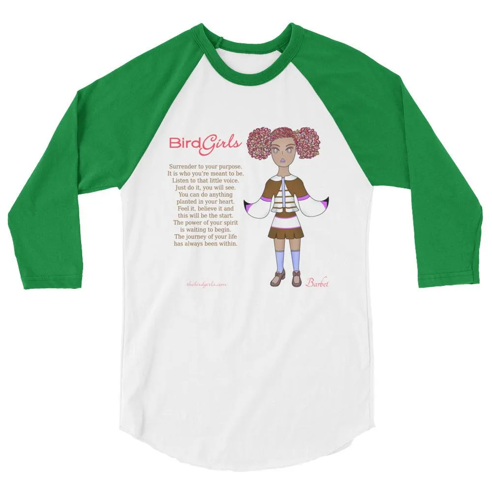 Barbet 3/4 sleeve raglan shirt