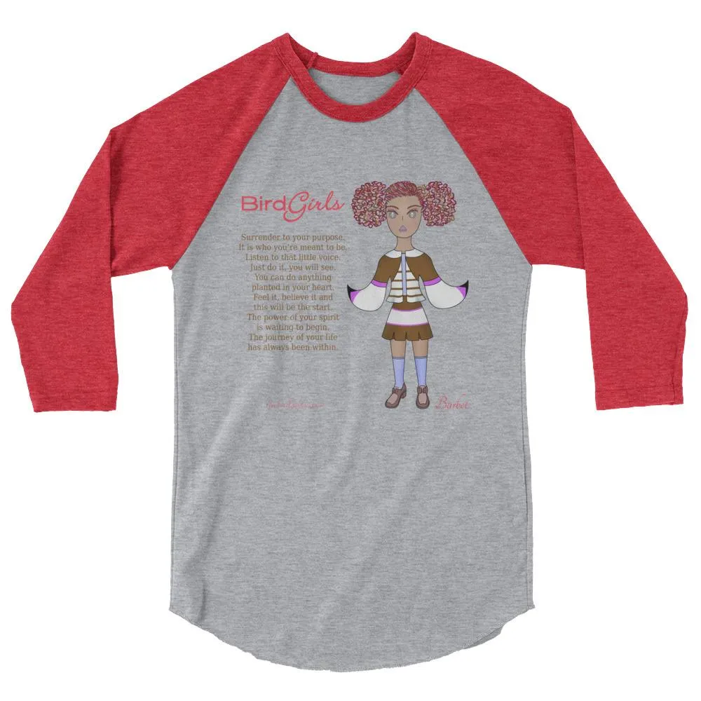 Barbet 3/4 sleeve raglan shirt
