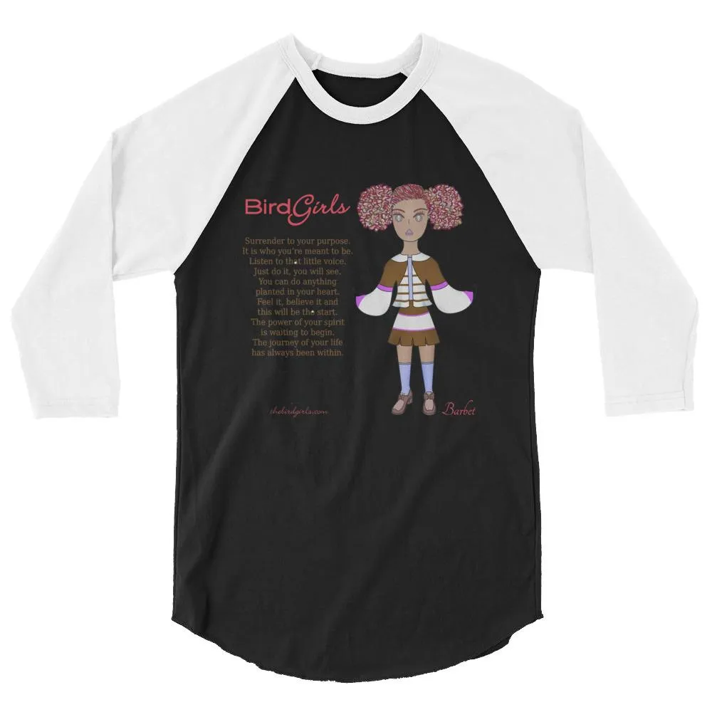 Barbet 3/4 sleeve raglan shirt